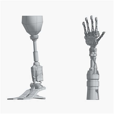 3d Robotic Hand Model