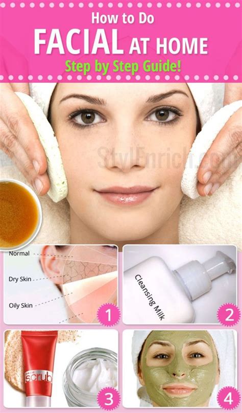 How To Do Facial At Home Step By Step Guide Of Homemade Facial