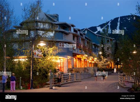 Whistler village summer hi-res stock photography and images - Alamy