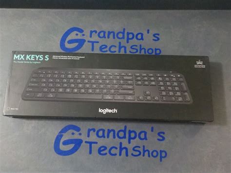 New Logitech - MX Keys S Advanced Full-size