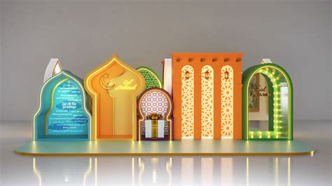 DFC EID AL-FITR MALL DECORATIONS 2020 on Behance