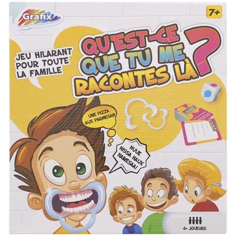 Qu est ce que tu me racontes là jeu societe Cdiscount Jeux Jouets