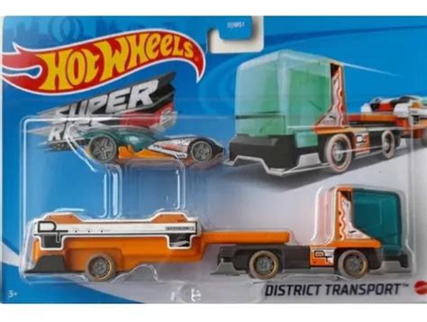 Hot Wheels Caminhão Transportador District Transport Grt