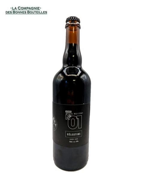 Bière Auros N1 Célestine Imperial Milk Stout 75cl VP La