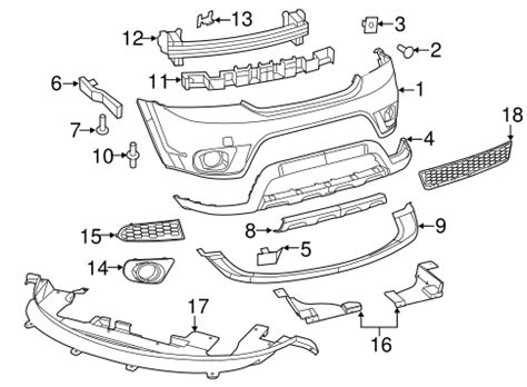 Bumper & Components - Front for 2017 Dodge Journey | Mopar Parts