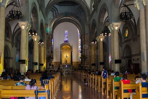 The Interior Of The Manila Cathedral Editorial Photography Image Of