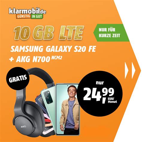 Samsung Galaxy S20 FE + Wireless AKG Kopfhörer| MonsterDealz.de