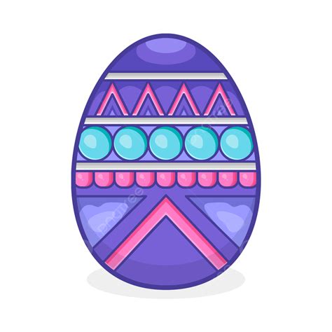 Easter Egg Border Clipart Transparent Png Hd Purple Easter Egg Vector