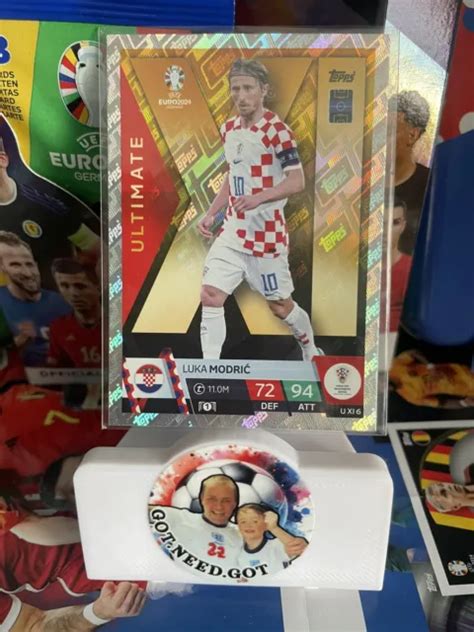 MATCH ATTAX UEFA Euro Allemagne 2024 Luka Modric Croatie Ultimate EUR 2