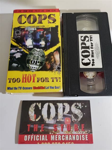 Cops Too Hot For Tv Vhs 1996 610078100139 Ebay