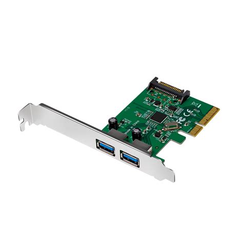 PCI Express Karte 2x USB 3 1 Gen2 PCI Express Interfacekarten