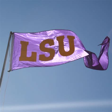 Lsu Flag Lsu Louisiana State University Louisiana