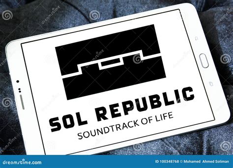 Sol Republic company logo editorial stock photo. Image of privately ...