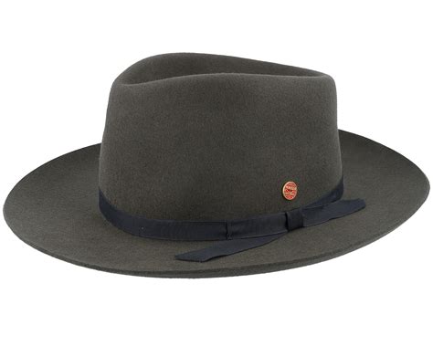 Ari Wool Stone Fedora - Mayser hat | Hatstoreworld.com