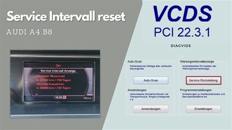 Audi A K B Service Zur Cksetzen Mit Vcds Anleitung Youtube