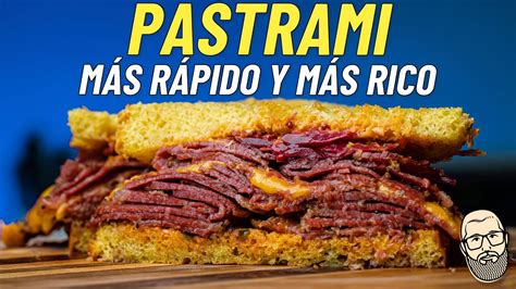 Cómo Hacer Pastrami SIN PASAR HORAS EN EL AHUMADOR YouTube