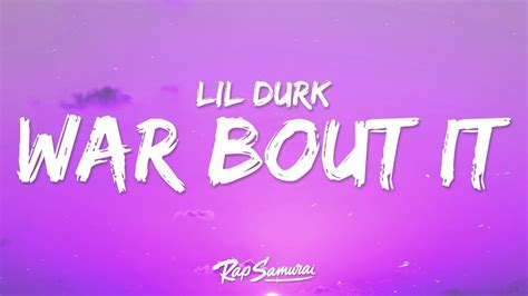 Lil Durk War Bout It Lyrics Ft 21 Savage 1 Hour Sad Love Songs