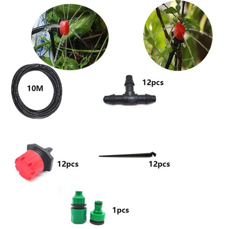 Diy Damla Sulama Sistemi Otomatik Sulama Bah E Hortumu Mikro Damla