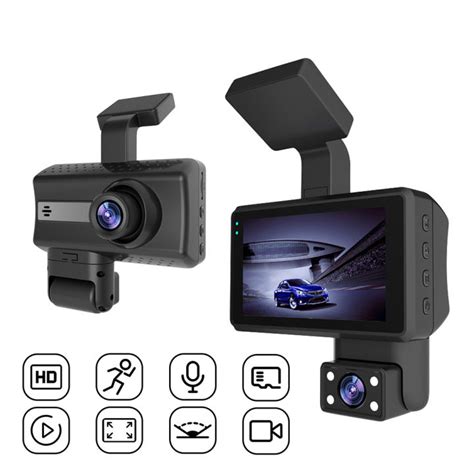 Dash Cam Mobil Kamera Depan Bagian Dalam 10800P Dual Lens Night Vision