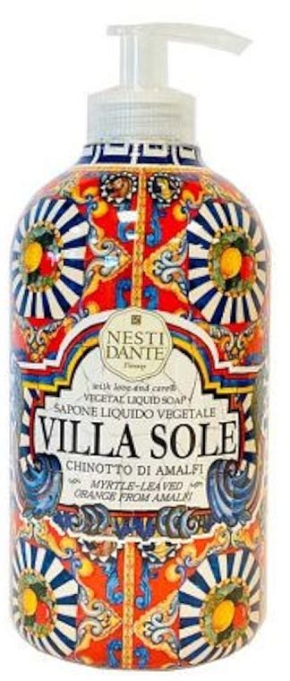 Nesti Dante Villa Sole Vegetal Liquid Soap Liquid Soap With Lemon