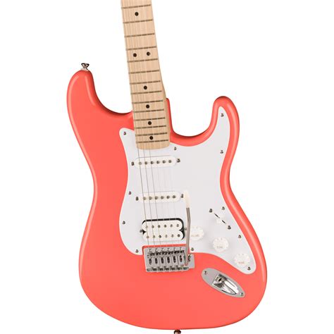 Fender Squier Sonic Stratocaster HSS Tahitian Coral KAOS Music Centre