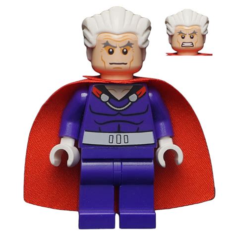 Lego Marvel Super Heroes Magneto Dark Purple Outfit Minifigure