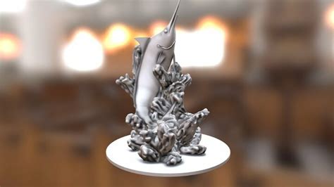 Artstation Fish Statue