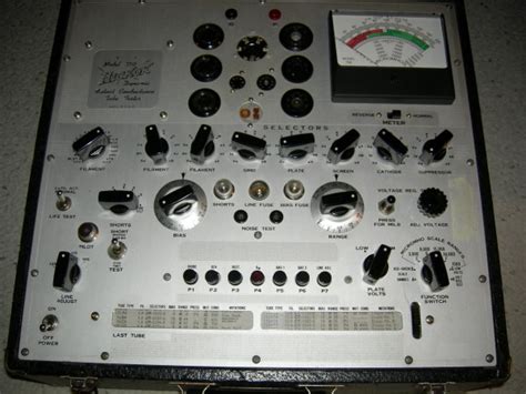 Tube Tester Calibration – Vintage Tube Electronics