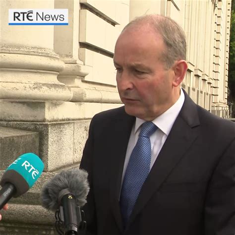 Rt News On Twitter Taoiseach Miche L Martin Said The Basic Thrust