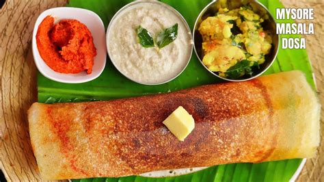 How To Make Perfect Mysore Masala Dosa Batter At Home In Telugu