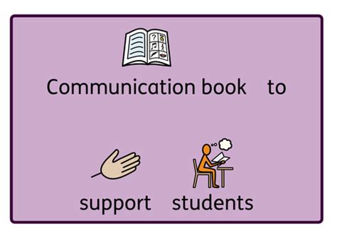 Visuals: Communication book symbols | Teaching Resources