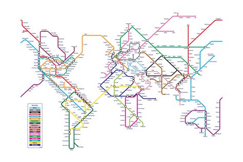 Carte De World Metro Map Toutes Les Cartes Et Planisph Res Sur Le Mur