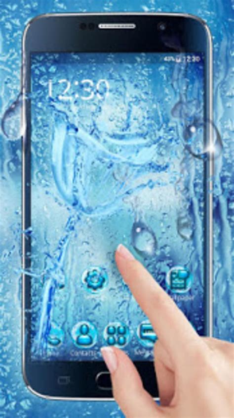 Android Için Water Drops Themes Hd Wallpapers 3d Icons İndir