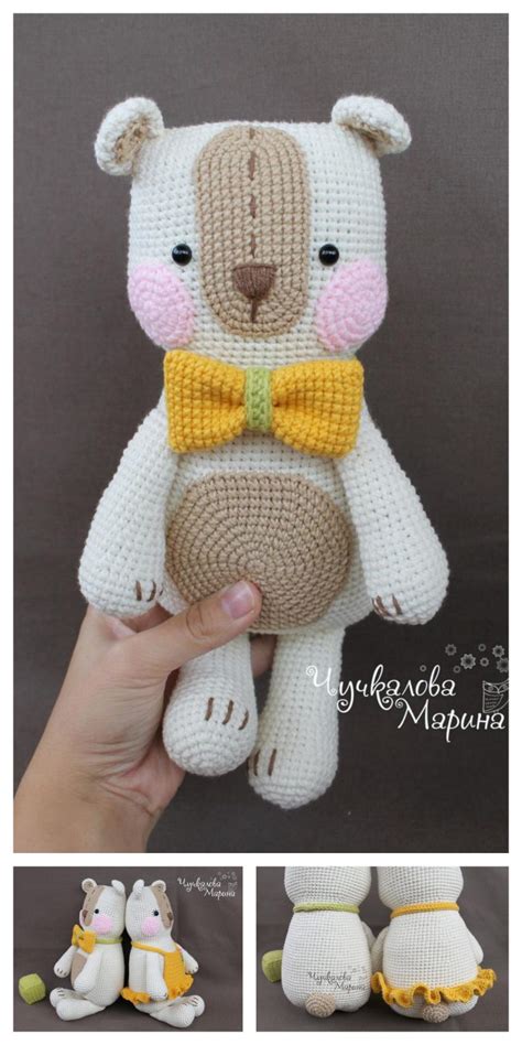 Amigurumi Teddy Bear In Pajamas Free Pattern Free Amigurumi Patterns