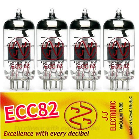 Jj Ecc Vacuum Tube Replacement Au Ecc S Factory Test And