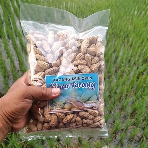 Jual Kacang Kulit Asin Oven Kemasan Gr Shopee Indonesia