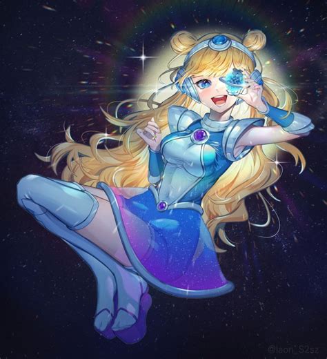 Leagueoflegends Lol Lux Space Groove Lux Pixiv ファンタジーガール イラスト 作品