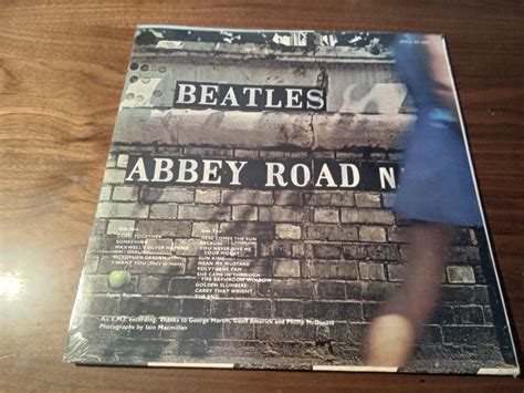 The Beatles Abbey Road Album Apple So 383 Vinyl Record Sealed Ebay