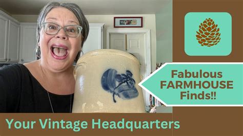 Awesome Farmhouse Finds Thrift Store Estate Sale Antique Mall Finds