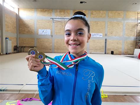 Ginnastica Giada Arco Ritmica Restart Campionessa Regionale Il