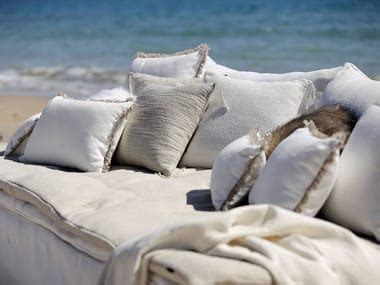 NUDE Fabric garden sofa By Bérengère Leroy