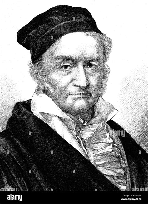 Portrait Of Carl Friedrich Gauss High Resolution Stock Photography And