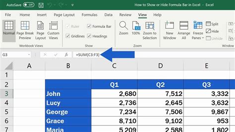 Formula Bar Excel Hot Sex Picture