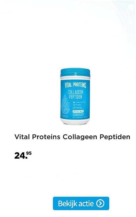 Vital Proteins Collageen Peptiden Aanbieding bij Plein - 1Folders.nl