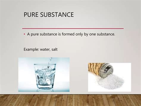 Pure Substances And Mixtures PPT