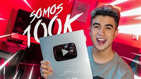 Así Llegó El BotÓn De Plata De Los 100k 🤯 Unboxing Youtube