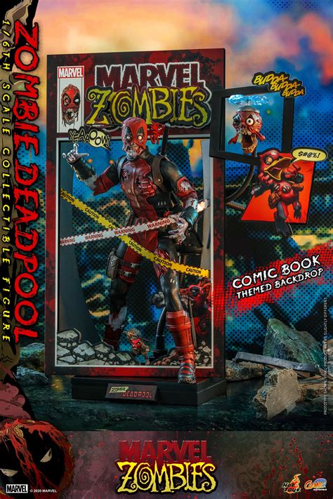 Hot Toys Takes On Marvel Zombies Starting With Zombie Deadpool