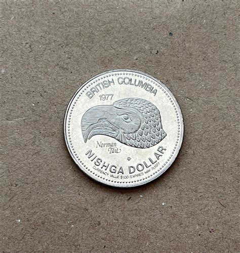 Vintage British Columbia Nishga Dollar Indian Heritage Series I Etsy