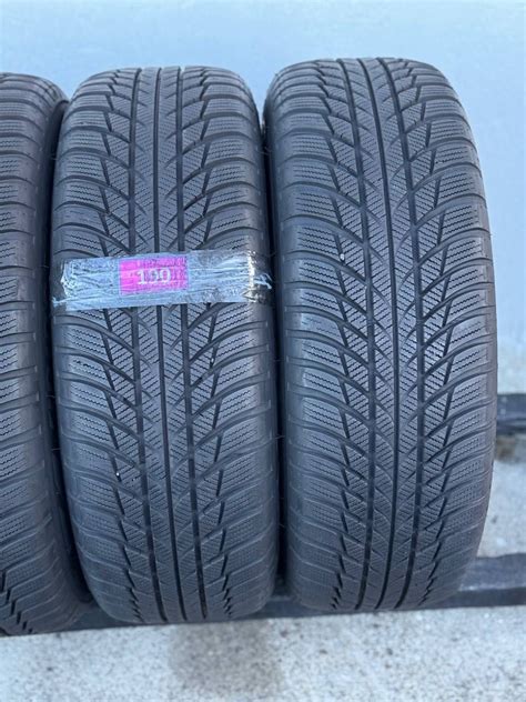 Шини Bridgestone 205 60 R 16 4шт Зима (0190) RFT Резина 2018рік: 1 050 ...