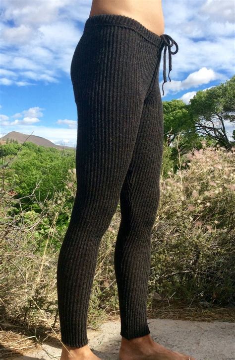 Thick Alpaca Or Organic Merino Wool Stretchy Rib Knit Etsy